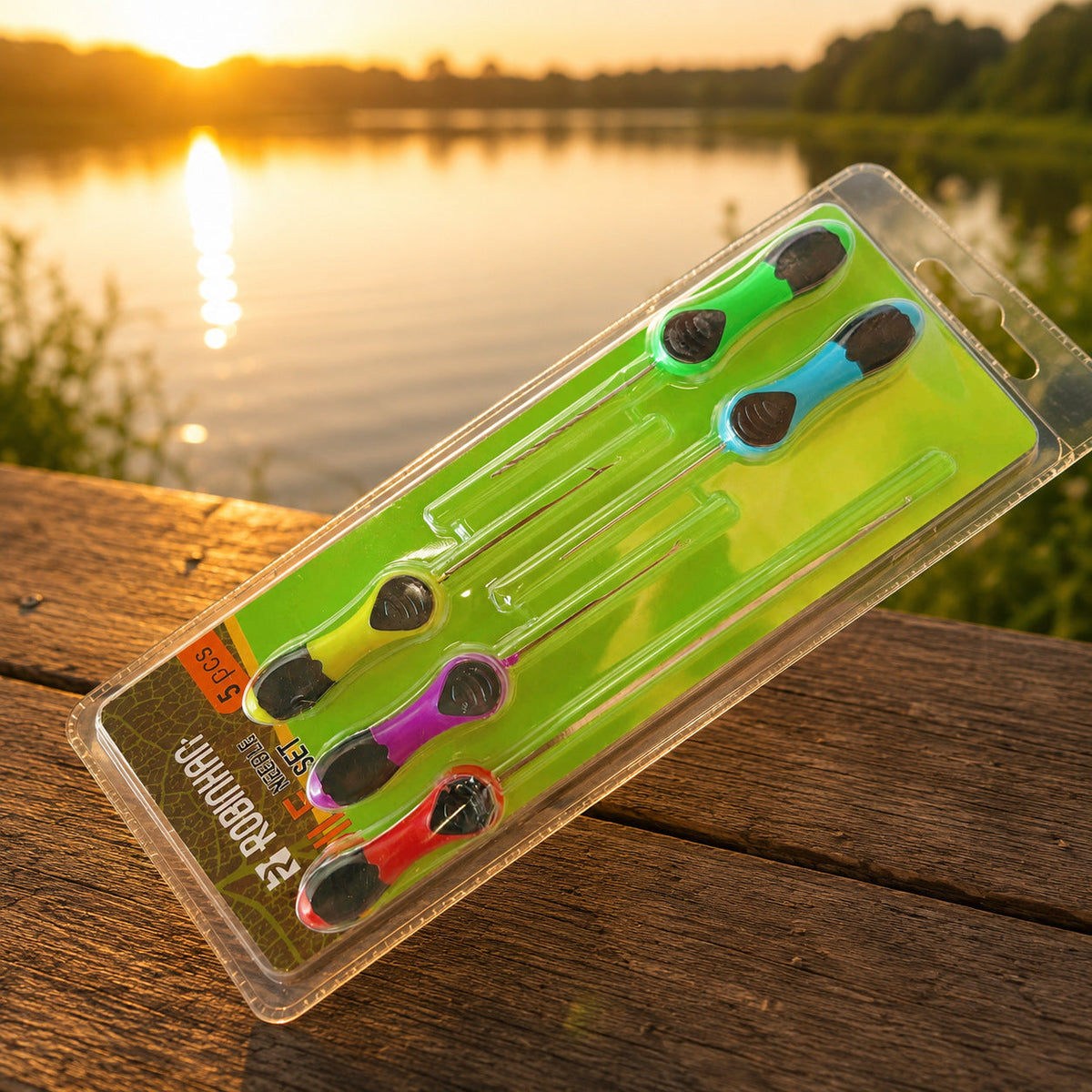 Set Ace și Accesorii pentru Momeală, Culori Asortate – imagine comercială în ambient