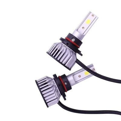 Set Becuri Auto H1 LED FOXMAG24, 50 W, Flux Luminos 8000 lm, Waterproof, Temperatura Culoare 6000 K, Montaj Plug&Play, Design Ergonomic, Argintiu