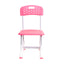 Set birou si scaun copii cu lampa LED, inaltime reglabila, roz