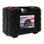Set compresor auto 2 cilindrii, 12V, 15Amp, metalic, cu accesorii complete