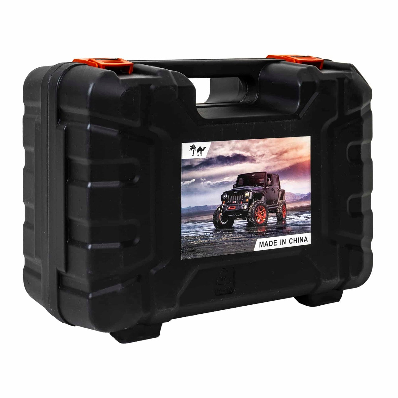 Set compresor auto 2 cilindrii, 12V, 15Amp, metalic, cu accesorii complete