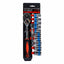 Set criket 12 piese 1/2 inch cu clichet, trusa chei