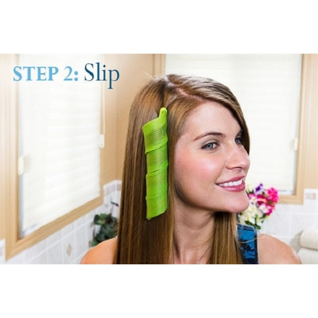 Set de 16 bigudiuri flexibile FOXMAG24® Hair Wavz, spiralate pentru bucle rapide