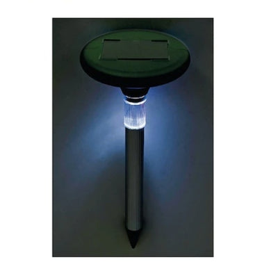 Set de 2 aparate antidaunatori, cartite, cu incarcare solara, fixare in pamant cu tarus, verde