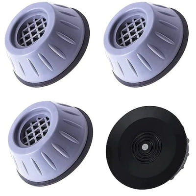 Set de 4 picioruse FOXMAG24, anti-zgomot si antiderapante, amortizare vibratii masina de spalat, amortizoare uscator de rufe, frigider