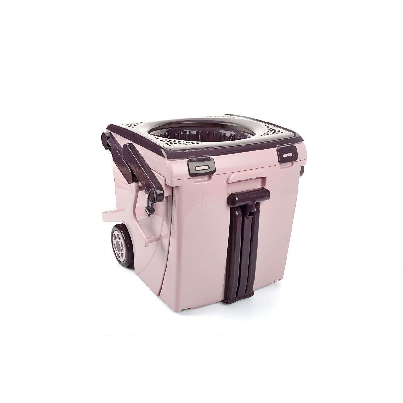 Set de curatenie galeata telescopica 5L si mop rorativ tija reglabila cu sistem de inclinare 180 °, FOXMAG24®