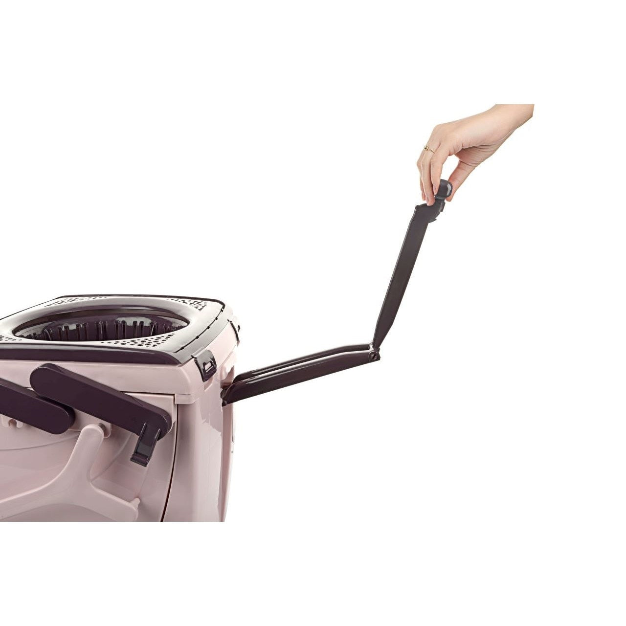 Set de curatenie galeata telescopica 5L si mop rorativ tija reglabila cu sistem de inclinare 180 °, FOXMAG24®