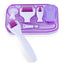 Set dermaroller FOXMAG24® pentru masaj facial, regenerare, diminuare riduri, exfoliere si purificare, 6 piese