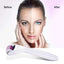 Set dermaroller FOXMAG24® pentru masaj facial, regenerare, diminuare riduri, exfoliere si purificare, 6 piese