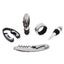Set desfacator de vin, FOXMAG24, cu 5 accesorii din metal