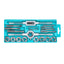 Set filiera si tarozi, 20 piese, M3-M12, port filiera 1/8""-1/2"", port tarod 3-12 mm