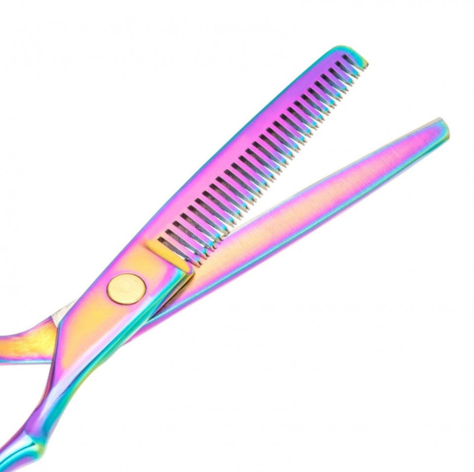 Set foarfece de tuns si filat pentru frizerie FOXMAG24®, salon, marime 6