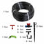 Set irigare cu furtun picurare 16mm, 100m, picuratori la 40 cm, debit 4l/h