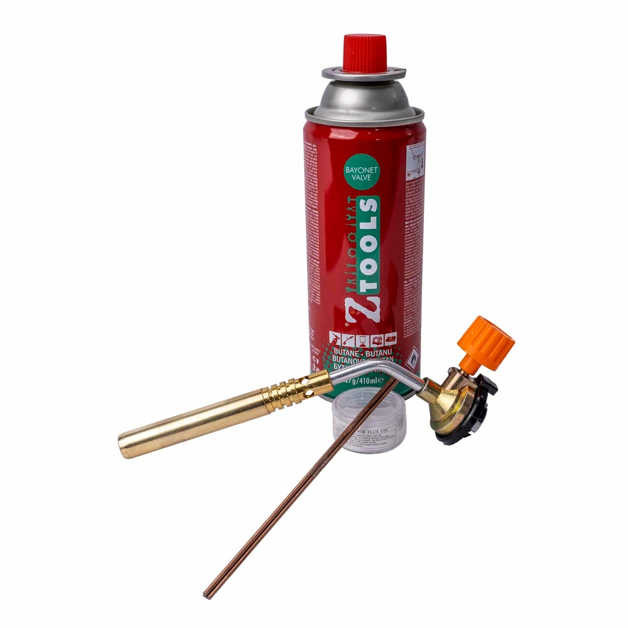 Set lampa instalator si doza gaz spray 227g pentru lucrari cu flacara puternica