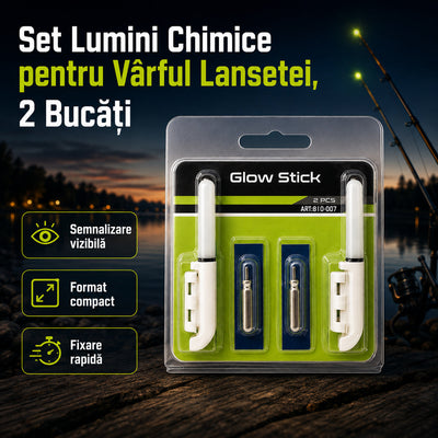 Set Lumini Chimice pentru Vârful Lansetei, 2 Bucăți – imagine principală promoțională