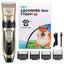Set Masina de Tuns Animale - Caini & Pisici, Aparat Profesional, 5 Trepte, Lame Lavabile, Silentios, Reincarcabil, Fara Fir