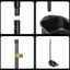 Set matura si faras, din metal, cu peri tari de 11 cm, negru