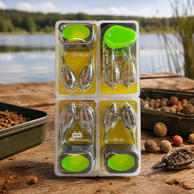 Set Momitoare Method Feeder cu Matriță pentru Nadă, Model 130201 – imagine comercială în ambient