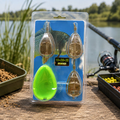 Set Momitoare Method Feeder cu Matriță pentru Nadă, Model 130203 – imagine comercială în ambient