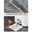 Set mop si galeata, cu doua cuve pentru spalare si uscare, 2 lavete de mop incluse, mâner telescopic, din metal si plastic, crem