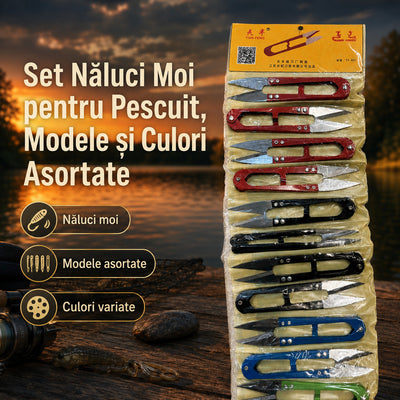 Set Năluci Moi pentru Pescuit, Modele și Culori Asortate – imagine principală promoțională