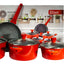 Set oale 9 piese aluminiu cu interior granit, compatibil inductie