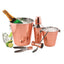 Set pentru cocktail FOXMAG24, cu 6 piese din inox, culoare cupru
