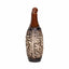 Set pentru vin din ceramica cu o sticla 2L si 6 pahare 180ml, design rustic