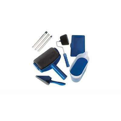 Set pentru vopsit si zugravit Paint Roller, Albastru
