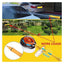 Set perie de spalat auto si accesorii, cu maner telescopic, rotativa 360°, cu recipient pentru detergent, lungime 100 cm, pentru spalare cu inalta presiune, negru/galben