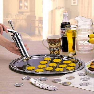 Set presa biscuiti si fursecuri FOXMAG24, 12 accesorii incluse