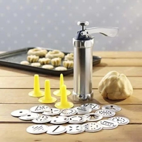 Set presa biscuiti si fursecuri FOXMAG24, 12 accesorii incluse
