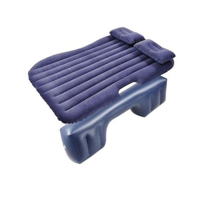 Set Saltea FOXMAG24 Gonflabila pentru masina, 86 x 40 x 135 cm, 2 Perne, Catifelata, Negru