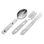 Set serviciu FOXMAG24, pentru picnic/camping, cu 7 pcs din otel inoxidabil