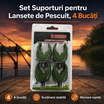 Set Suporturi pentru Lansete de Pescuit, 4 Bucăți – imagine principală promoțională