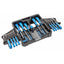 Set surubelnite si biti 63 piese, otel S2 si crom-vanadiu, cu magnetizator si chei tubulare