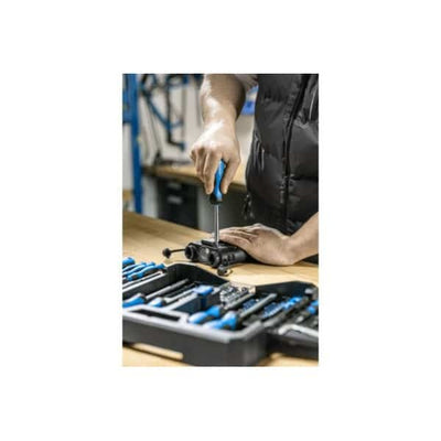 Set surubelnite si biti 63 piese, otel S2 si crom-vanadiu, cu magnetizator si chei tubulare