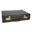 Set tacamuri din inox, FOXMAG24, cu diplomat negru, 72 piese
