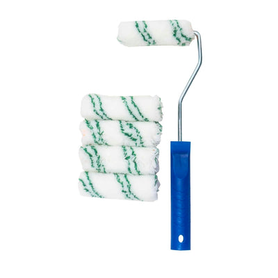 Set trafalet mic cu 5 rezerve, rola latime 10 cm, lungime 30 cm