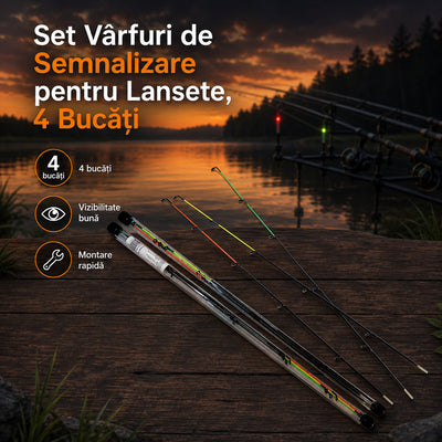 Set Vârfuri de Semnalizare pentru Lansete, 4 Bucăți – imagine principală promoțională