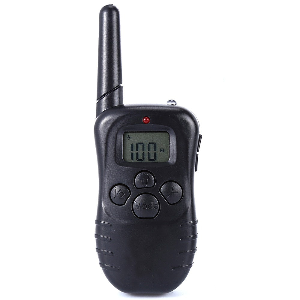 Set Zgarda electrica pentru dresaj canin FOXMAG24®, raza 300m, ajustabila, Pet Training Collar LCD Display