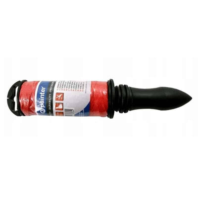Sfoara pentru constructii tip mosor, 50 m, rosie, rezistenta la abraziune