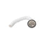 Sifon pentru chiuveta Q32, plastic alb, lungime reglabila 31-80 cm