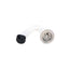 Sifon pentru chiuveta Q40 cu dop, din plastic, alb, reglabil 34-80 cm