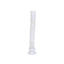 Sifon pentru chiuveta Q40 cu dop, din plastic, alb, reglabil 34-80 cm