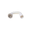 Sifon pentru chiuveta Q50, plastic alb, sistem scurgere eficient