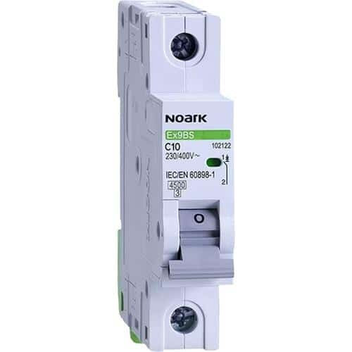 Siguranta automata 1P 10A 4.5kA, montaj pe sina DIN, culoare alb