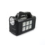 Sistem de iluminat solar, cu 2 becuri LED, lampa LED, USB, tensiunea maxima 9V, negru