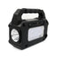 Sistem de iluminat solar, cu lanterna, 3 becuri LED, intrerupator pornit/oprit, Radio/Bluetooth, negru