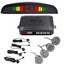 Sistem de parcare FOXMAG24 cu 4 senzori, auto, display LED, avertizare sonora, luminoasa, metrica
